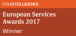 Ganador 2017 del premio CTA European Services Awards - Mejor FCM (tecnología)