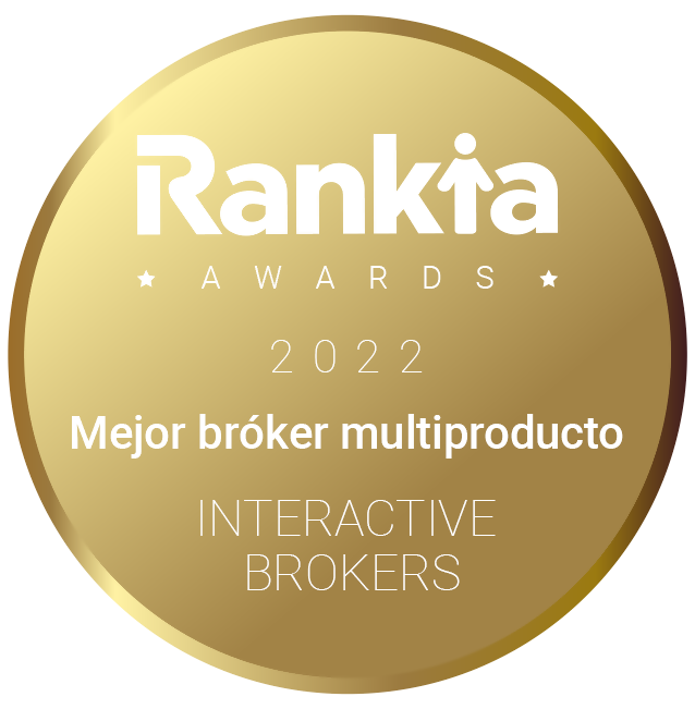 Interactive Brokers fue clasificado como mejor bróker multiproducto 2023 por Rankia