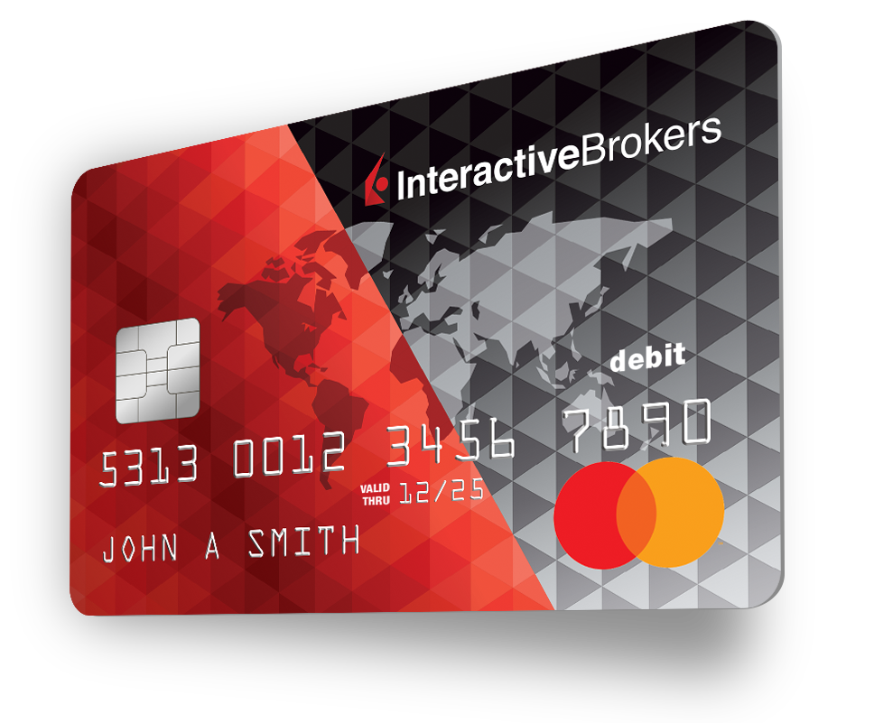 Debit Mastercard de Interactive Brokers